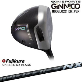 GINNICO MODEL02C DRIVER ジニコ モデル02C ドライバー[DW]イオンスポーツEON_SPORTS SPEEDER NX BLACK Fujikura フジクラ