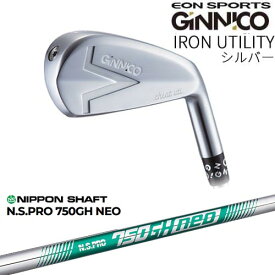 GINNICO IRON UTILITY シルバー アイアン型ユーティリティ [UT]イオンスポーツEON_SPORTS N.S.PRO 750GH neo 日本シャフト