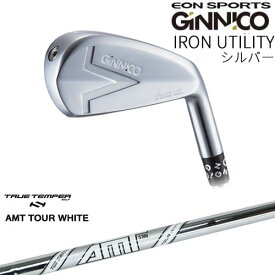 GINNICO IRON UTILITY シルバー アイアン型ユーティリティ [UT]イオンスポーツEON_SPORTS AMT TOUR WHITEツアーホワイトTRUE TEMPERトゥルーテンパー