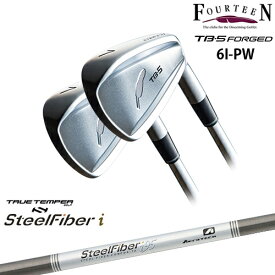 【工房カスタム】フォーティーン TB-5 FORGED アイアン5本set[6P]フォーティーンFOURTEEN スチールファイバーi(パラレル) SteelFiberTRUE TEMPER