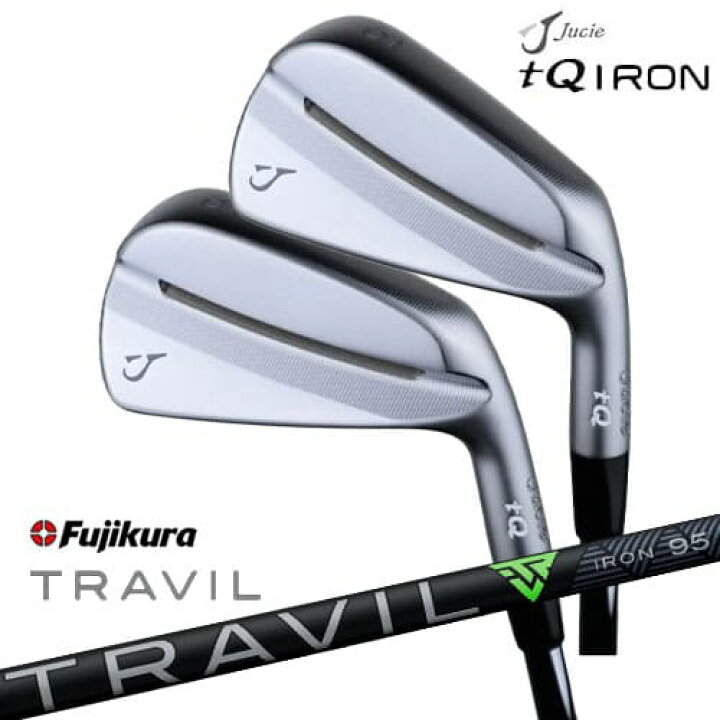楽天市場】Jucie ジューシー tQアイアン 5本セット(6I～PW) TRAVIL 