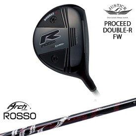 PROCEED DOUBLE-R FW プロシード・ダブル-R・フェアウェイウッド[FW]ジャスティックJUSTICK Natural9 ROSSO ロッソ ARCH GOLF アーチゴルフジャパン