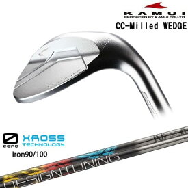 【予約/4月末発売予定】【OVDカスタム】CC-Milled WEDGE ウェッジ[WD]カムイKAMUI 特約店限定 ZERO XROSS IRON アイアン ゼロクロス デザインチューニング