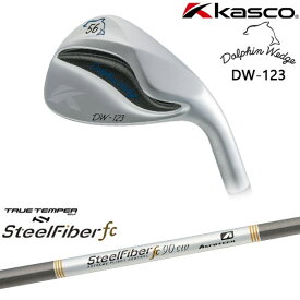 【OVDカスタム】ドルフィンウェッジ DW-123 シルバー ウェッジ [WD]キャスコKASCO スチールファイバーfc(テーパー) SteelFiberTRUE TEMPER