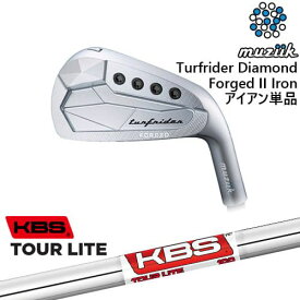 【工房カスタム】TurfRider Diamond Forged II アイアン単品(5I/AW)[IR]ムジークMUZIIK KBS TOUR LITE