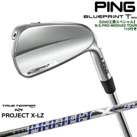 【OVDGOLFオリジナル】純正品をリシャフトPING BLUEPRINT T IRON ブループリントアイアン単品(3I・4I) ピン[IR] PROJECT X LZ プロジェクトX TRUE TEMPERトゥルーテンパー