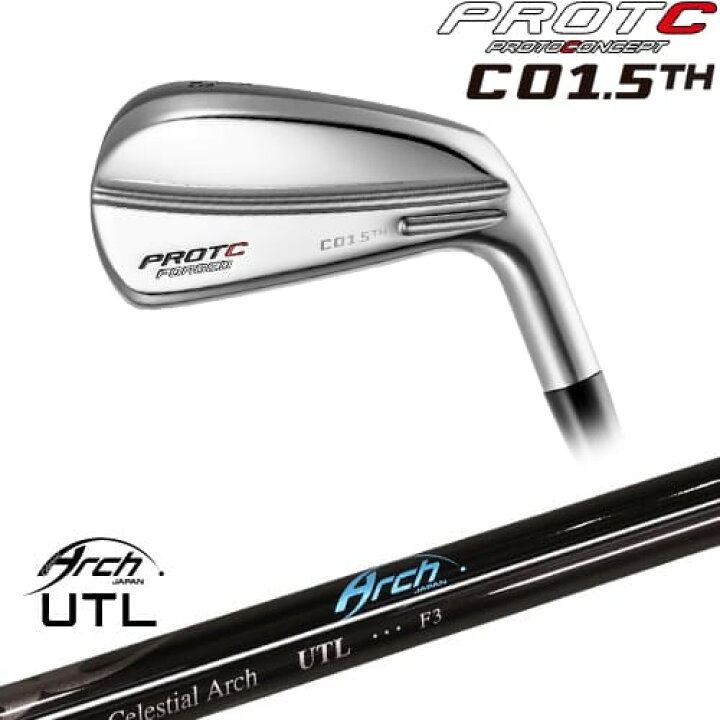楽天市場】【OVDカスタム】C01.5TH FORGED HYBRID IRON アイアン型UT 