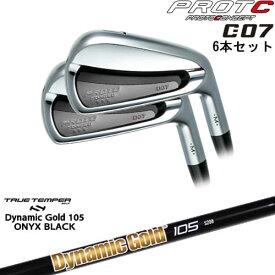 【OVDカスタム】C07 FORGED IRON アイアン6本set(5I-PW)[5P]プロトコンセプトPROTOCONEPT DynamicGold105 ONYX BLACK オニキスTRUE TEMPER