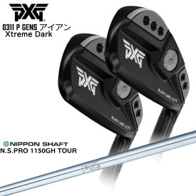 【PXGならOVDGOLF！】PXG/0311 P GEN5 アイアン/Black(ブラック/黒)/5本セット(6I～PW)/N.S.PRO_1150GH_TOUR/日本シャフト/カスタムクラブ