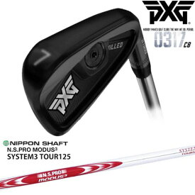 【PXGならOVDGOLF！】PXG 0317 CB プレーヤーズアイアン6本set(6-GW)Extreme Dark[6G]N.S.PRO MODUS3 SYSTEM3 TOUR125 日本シャフト