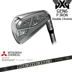 PXG GEN6 0311 P アイアン5本set(6-Pw)ダブルクローム[6P]ピーエックスジーPXG Diamana Thump IRON ディアマナ サンプIRON 三菱ケミカル