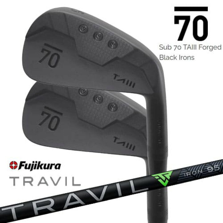 楽天市場】【在庫品即納】Sub 70 TAIII Forged Black Irons サブ 
