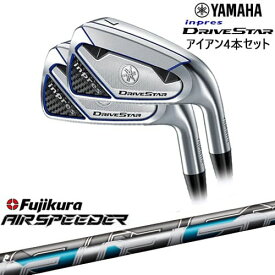 inpres DRIVESTAR IRON アイアン4本set(7I-PW)[7P]ヤマハYAMAHA AIR SPEEDER エアー スピーダー フジクラ Fujikura