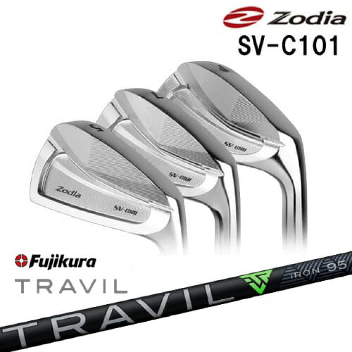 楽天市場】SV-C101 アイアン 6本セット(5I～PW)[5P]ゾディアZODIA 