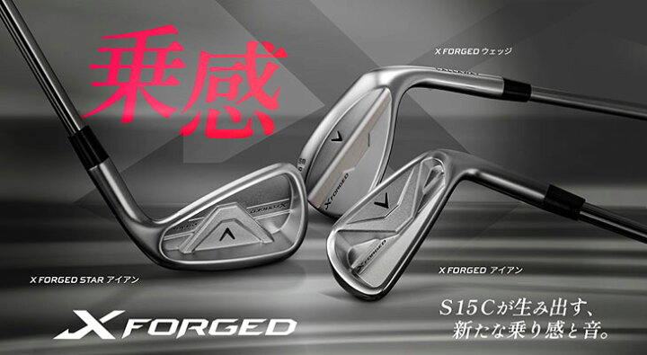 楽天市場】【OVDカスタム】X FORGED アイアン5本set(6I-PW) 2026年 