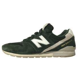 【中古】New Balance ニューバランス CM996TG2 スウェード スエード スニーカー グリーン 緑 25cm 7D 【A0】