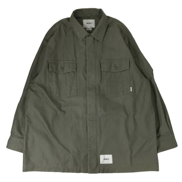 楽天市場】Wtaps ダブルタップス FLYERS LS COTTON SATIN ミリタリー 