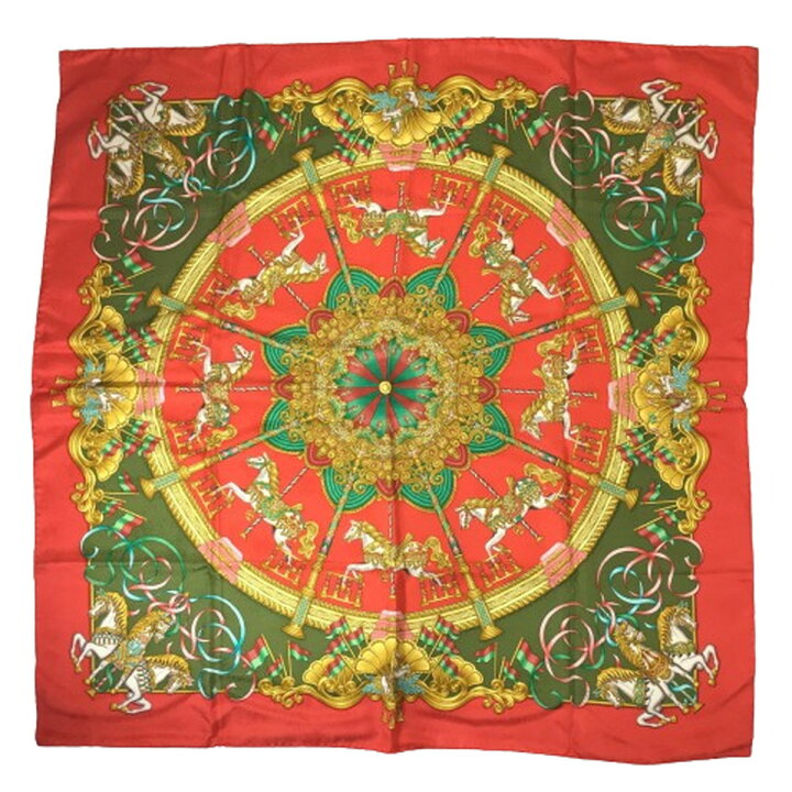 楽天市場】エルメス HERMES カレ90 CARRE シルクスカーフ  