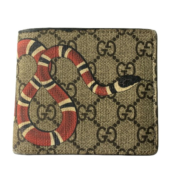 Gucci 二つ折り財布 蛇スネークグッチ 