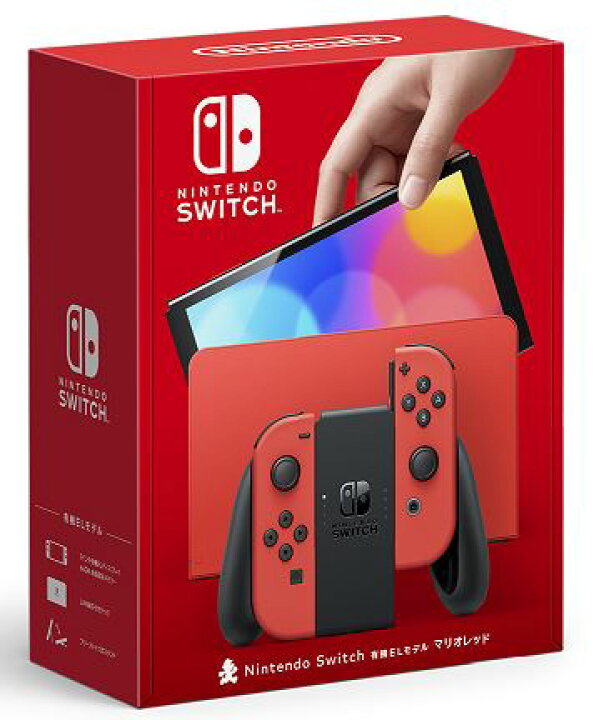 楽天市場】Nintendo Switch 有機ELモデル Joy-Con(L)/(R) マリオレッド 