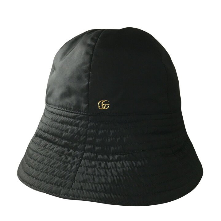 楽天市場】未使用品 GUCCI グッチ バケットハット ナイロン ブラック 