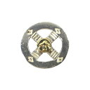 goro's ゴローズ 金メタル付きメディスンホイール K18付SVホイール 【中古】【A8】