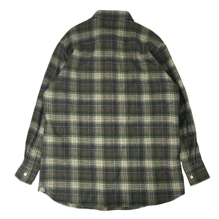 国内発送】CELINE ナイロンウールフランネルオーバーシャツ