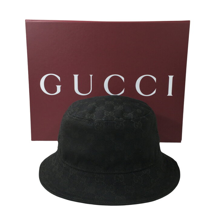 楽天市場】美品 GUCCI グッチ オリジナルGGキャンバス バケットハット  