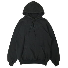 バレンシアガ BALENCIAGA SINNERS パーカー シナーズ プルオーバー ブラック 487209 TBV45 国内正規品 XS 【中古】【A1】