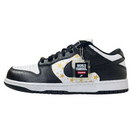 未使用品 ナイキ シュプリーム Supreme NIKE SB DUNK LOW OG QS Gold Stars ダンク ロー ブラック DH3228-102 黒タグ 27cm US 9 【A0】