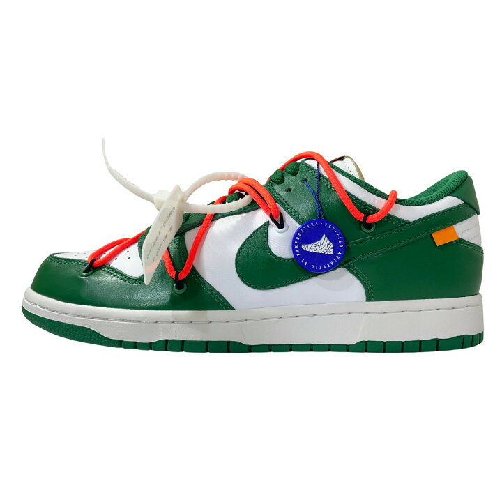 楽天市場】未使用品 ナイキ OFF WHITE NIKE DUNK LOW LTHR OW Pine 