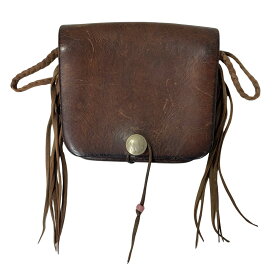 goro's ゴローズ 角型メディスンバッグ 焦げ茶 【中古】【A0】