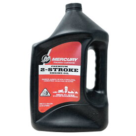 マーキュリー 船外機オイル 92-8M0229790 2ストローク用船外機オイル プレミアムオイル 3.78l 1Gal 純正 エンジン オイル Mercury