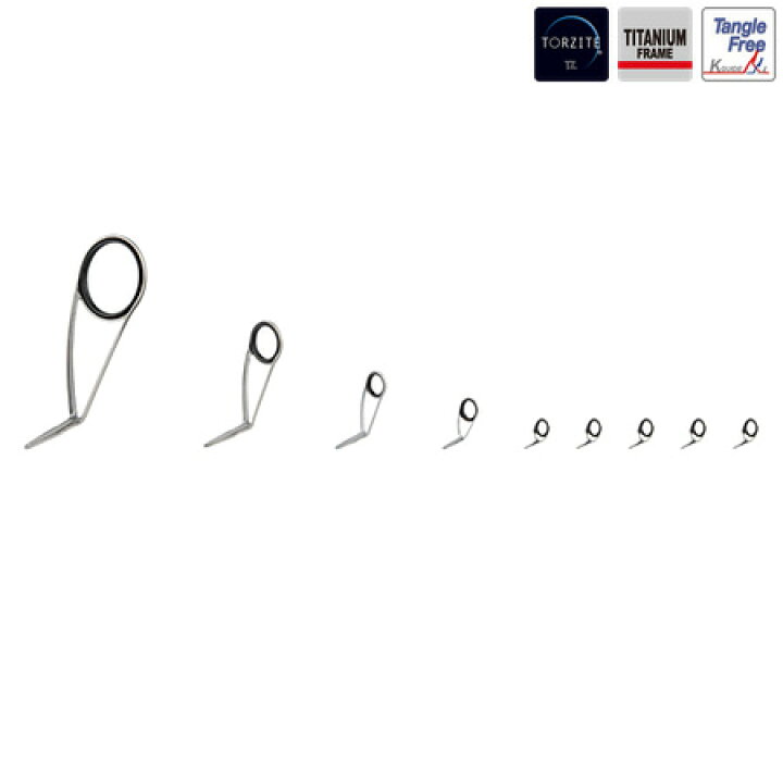 楽天市場 富士工業 Fuji工業 ガイドセット T Kltg25h9 チタンtorziteミディアムクラスk Rコンセプトダウンサイジングセット 釣具通販のozatoya楽天市場店