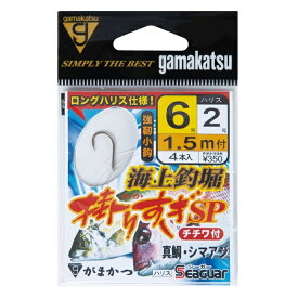がまかつ(gamakatsu)　海上釣堀仕掛け　糸付 海上釣堀 掛りすぎスペシャル メール便対応可能