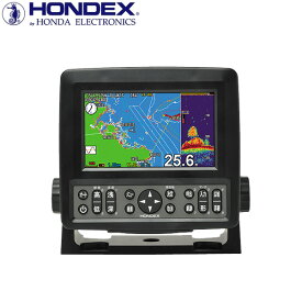 ホンデックス(HONDEX)　魚群探知機　HE-601GPIII GPS内蔵仕様〈カラー液晶プロッター魚探〉