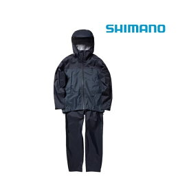 シマノ レインウェア RA-047X 3レイヤーレインスーツ ブラック SHIMANO 取寄
