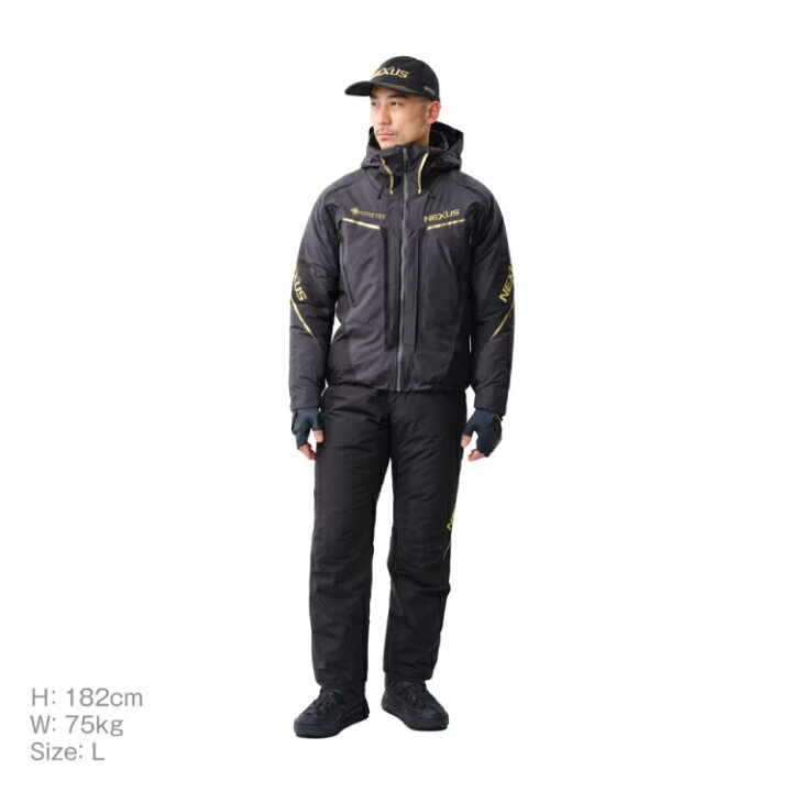 シマノ ネクサス ゴアテックス ウォームスーツ RB-150X ブラック 2XL 