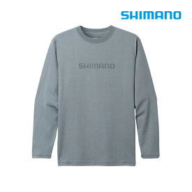 シマノ SHIMANO SH-011V コットン ロゴ ロングスリーブ お取り寄せ