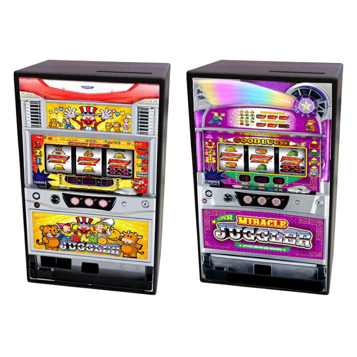 楽天市場】ジャグラー 光って音が鳴る！コインバンク / 貯金箱 