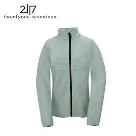 2117 twentyone seventeen レディース マイクロフリースジャケット TROLLEBO MICROFLEECE JACKET (DK-Mint) 7912917