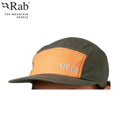Rab ラブ Venant 5 Panel Cap ヴェナン5パネルキャップ (Graphene/Marmalade) ：QAB-45