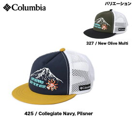コロンビア 帽子 キャップ Columbia ローディングハイツキャップ Roding Heights Cap ユニセックス メッシュキャップ PU5672 24ss