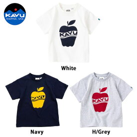 【在庫処分セール】カブー キッズ Tシャツ KAVU K's Apple Tee：19821871 [sale_item]