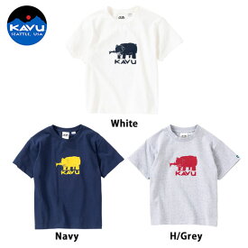 【在庫処分セール】カブー キッズ Tシャツ KAVU K's Hai Bear Tee：19821873 [sale_item]