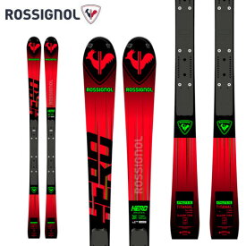 スキー板 ロシニョール 23-24 ROSSIGNOL ヒーロー アスリート HERO ATHLETE FIS SL FACTORY R22 + SPX15 HOTRED (金具付)