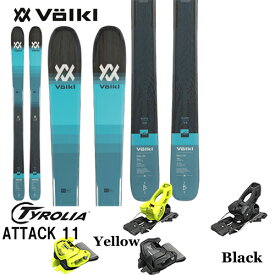 スキー板 旧モデル フォルクル VOLKL ブレイズ BLAZE 106 金具付き2点セット(TYROLIA ATTACK 11 GW) 23-24モデル
