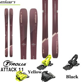 スキー板 エラン ELAN 23-24 RIPSTICK 94W 金具付き2点セット( TYROLIA ATTACK 11 GW)