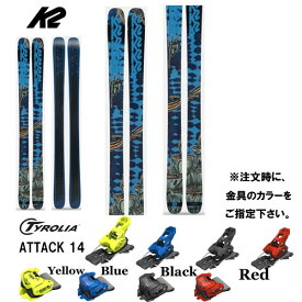 【楽天スーパーSALE】スキー板 旧モデル ケーツー K2 RECKONER 102 金具付き2点セット(TYROLIA ATTACK 14 GW) 23-24モデル[ss_4]