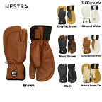 へストラ HESTRA Topo 3-Finger (3-FingerFull Leather Short)：33872 [sale_acc]